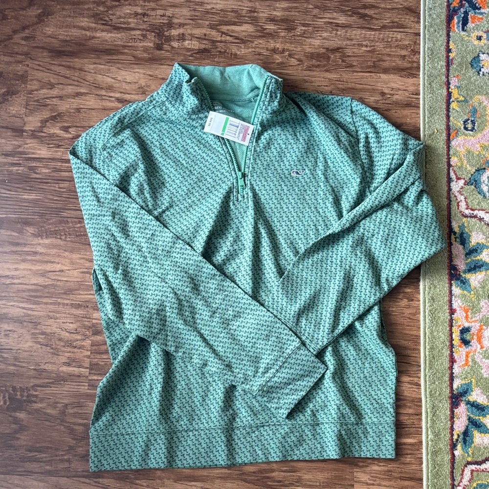 NWT Vineyard Vines Martini Quarter Zip